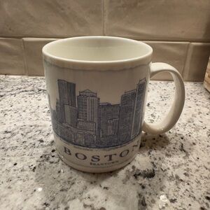 Starbucks Boston Skyline Mug • 14oz Collector Cup (Discontinued)